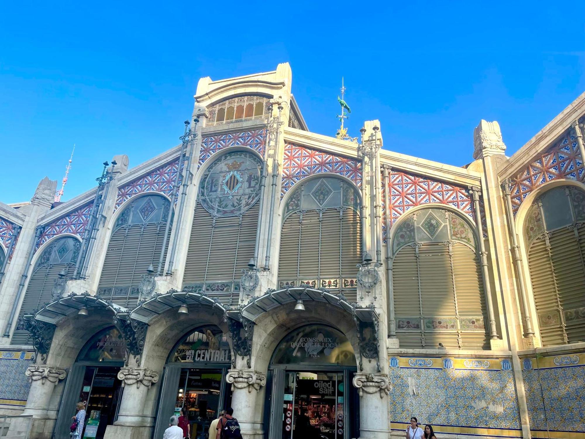 Duplex Mercado Central Valensiya Dış mekan fotoğraf